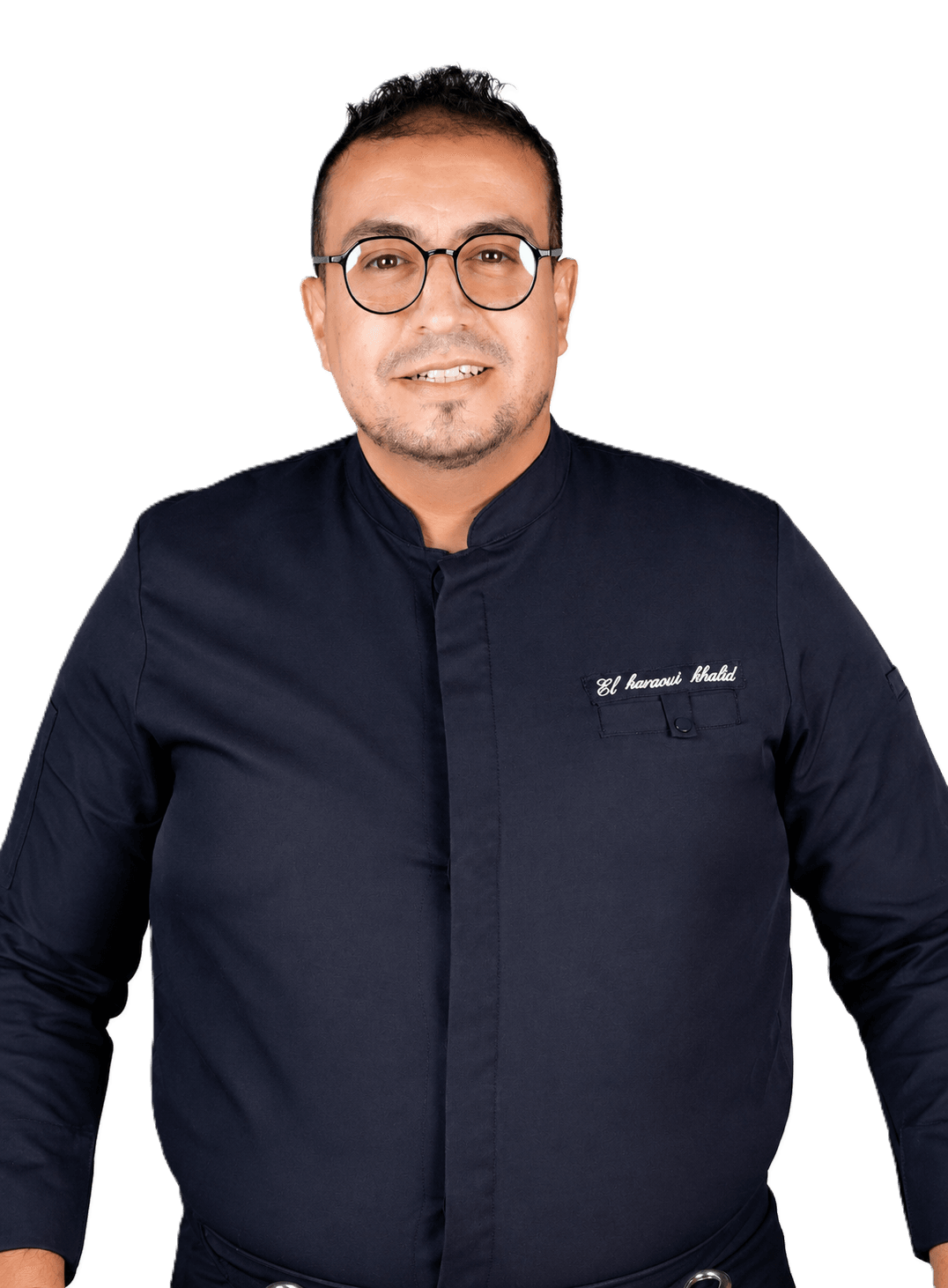 Portrait du chef de production Maison Maga Gourmet dans son laboratoire de cuisine à Marrakech